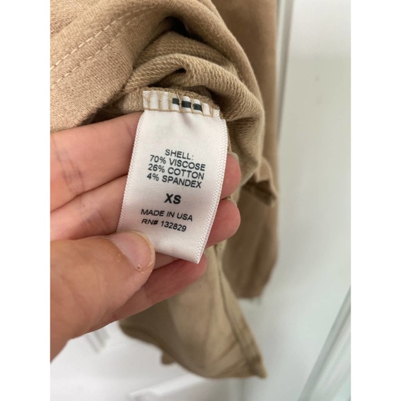 Lovers and Friends Hailey Henley Sweatshirt Brown - Picture 6 of 7